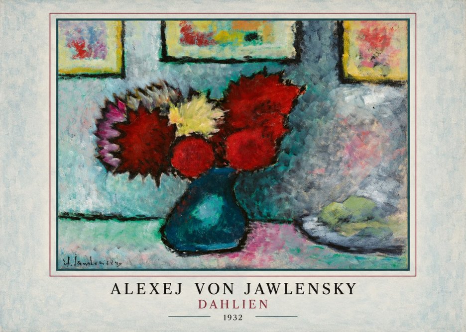 Alexej von Jawlensky Dahlien No3 - Juliste