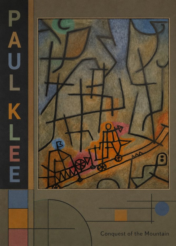 Paul Klee Conquest of the Mountain I No2 - Juliste