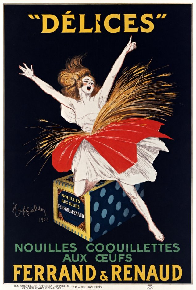 Leonetto Cappiello Délices I No6 - Juliste