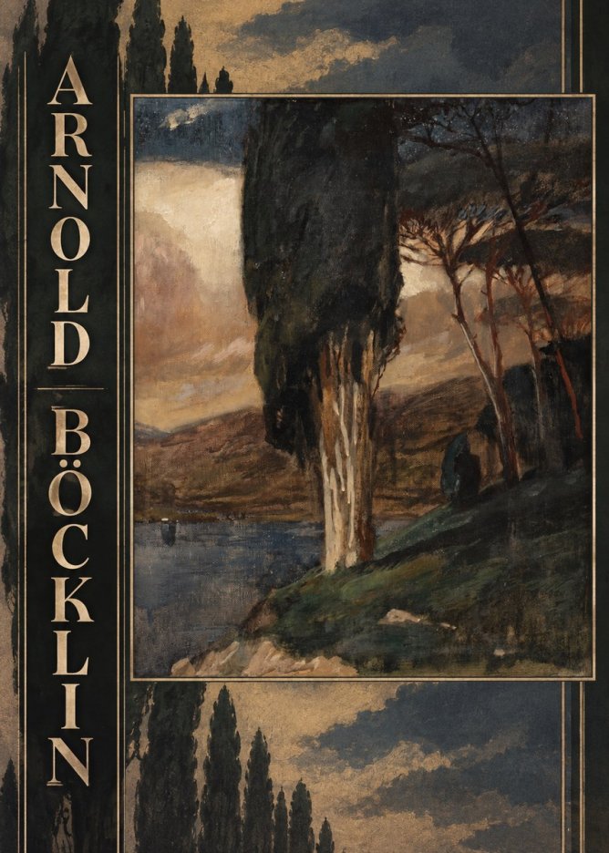 Arnold Böcklin Villa by the Sea II No5 - Juliste