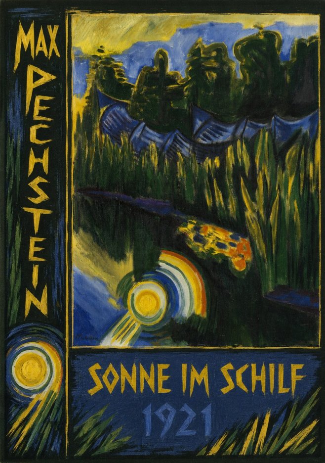 Max Pechstein Sonne Im Schilf No2 - Juliste