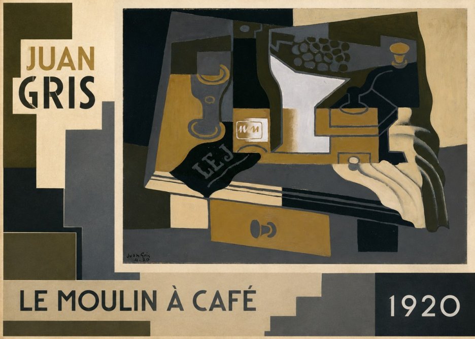 Juan Gris Le Moulin À Café No2 - Juliste