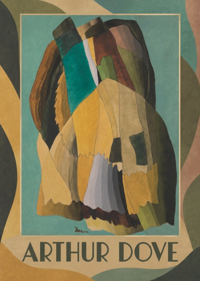 Arthur Dove Abstract Composition No1 - Juliste
