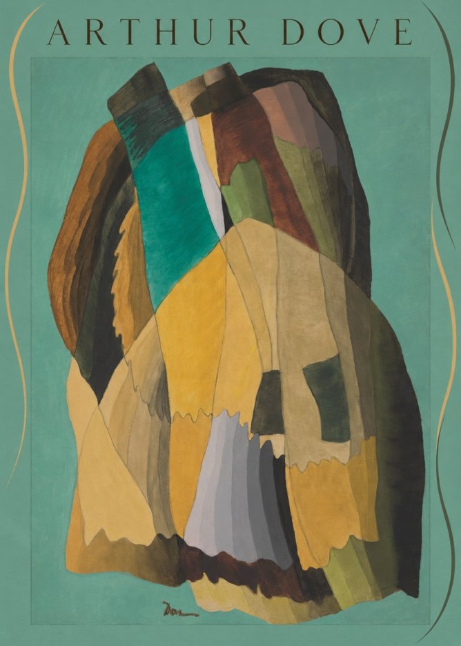 Arthur Dove Abstract Composition No6 - Juliste