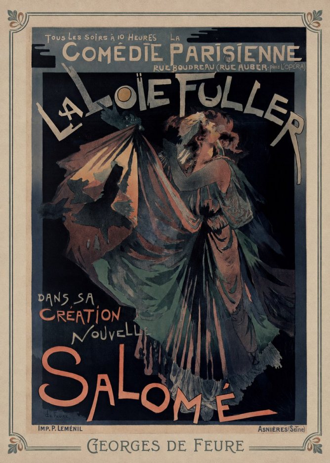 Georges de Feure Salomé I No1 - Juliste
