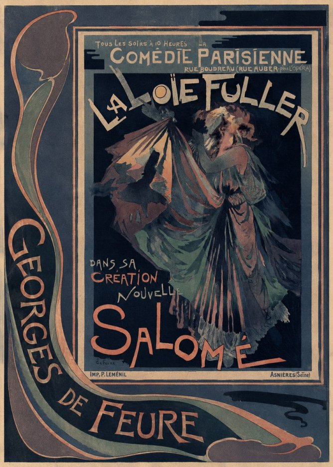 Georges de Feure Salomé I No2 - Juliste