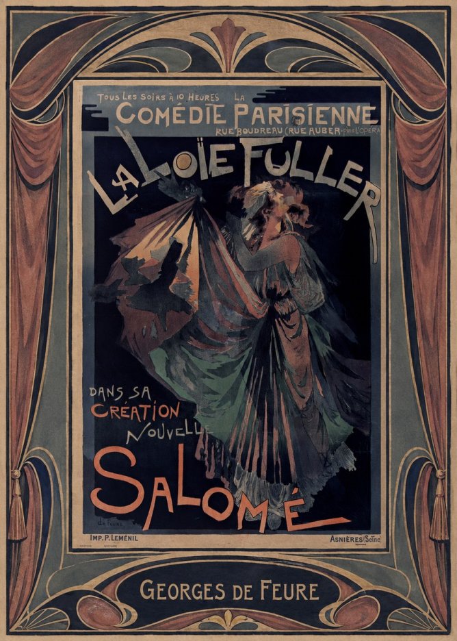 Georges de Feure Salomé I No5 - Juliste