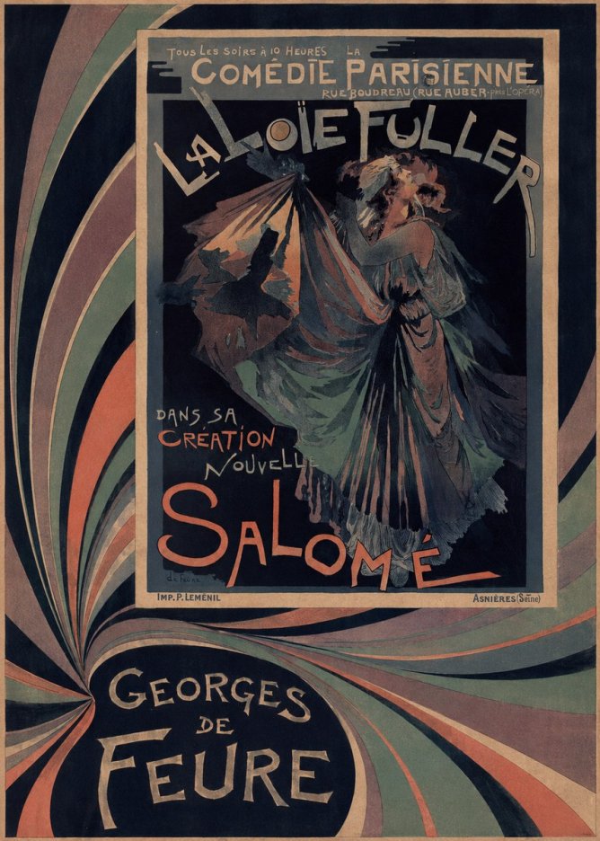 Georges de Feure Salomé I No6 - Juliste