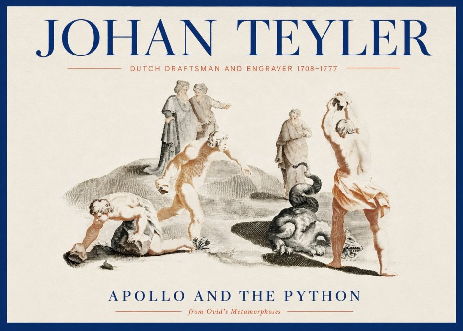 Johan Teyler Apollo and the Python No4 - Juliste