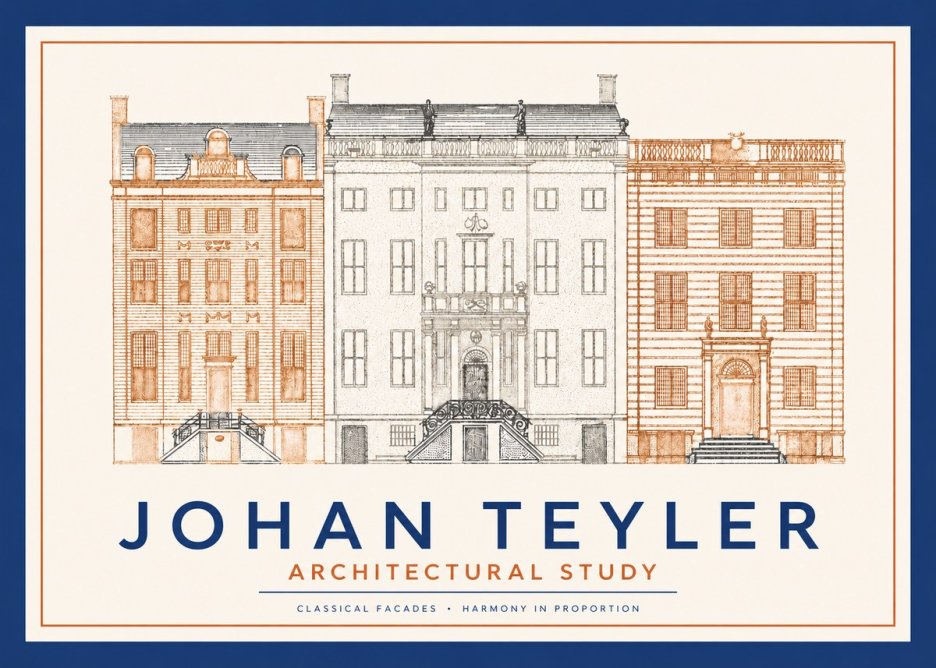 Johan Teyler Architectural Study I No2 - Juliste