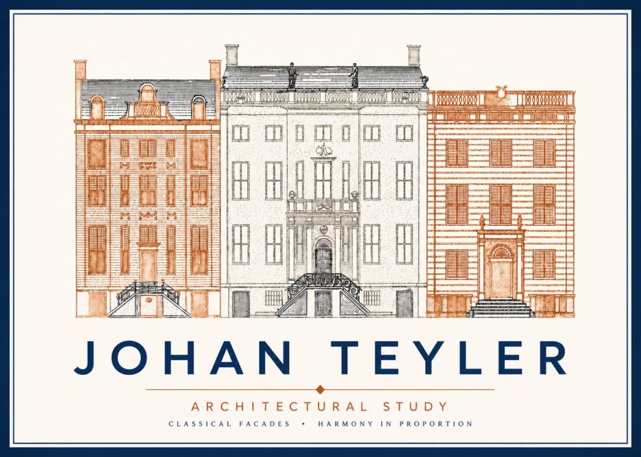 Johan Teyler Architectural Study I No6 - Juliste