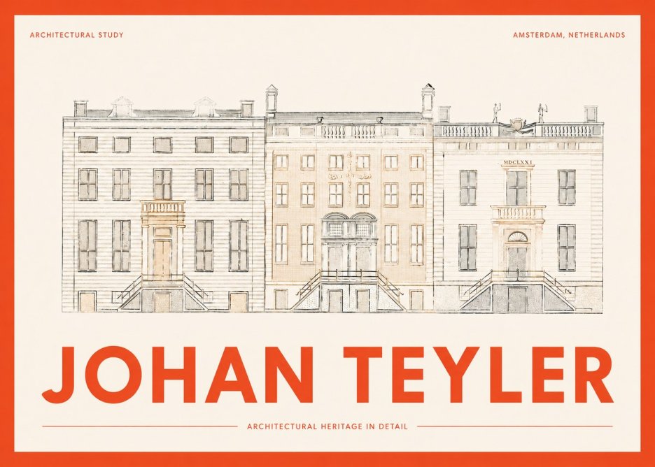 Johan Teyler Architectural Study II No2 - Juliste