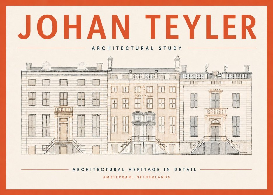 Johan Teyler Architectural Study II No5 - Juliste
