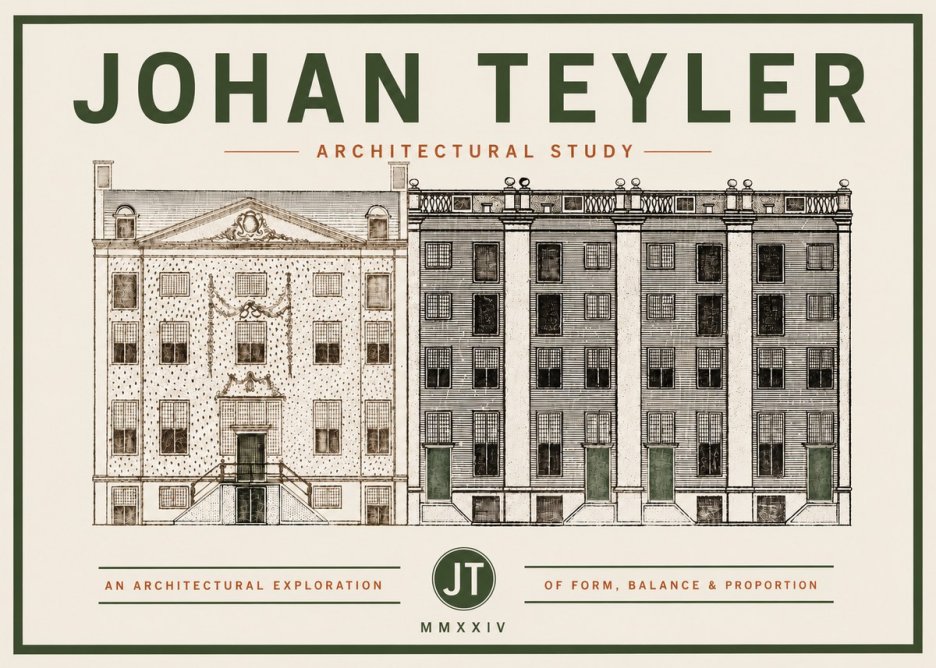 Johan Teyler Architectural Study IV No4 - Juliste
