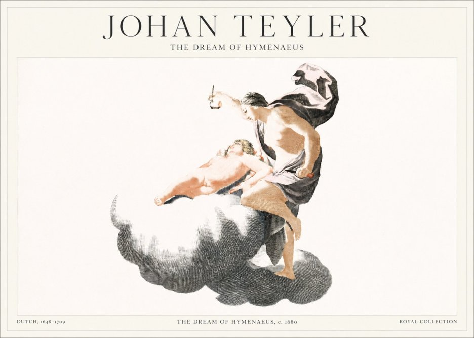 Johan Teyler The Dream of Hymenaeus No1 - Juliste