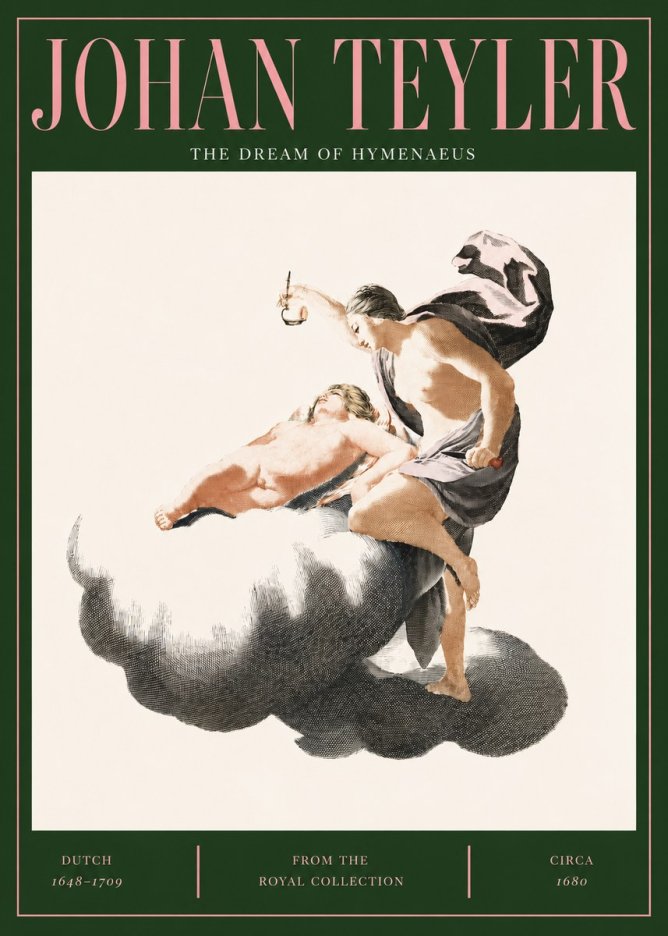 Johan Teyler The Dream of Hymenaeus No4 - Juliste