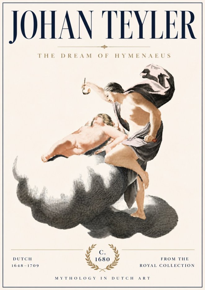 Johan Teyler The Dream of Hymenaeus No6 - Juliste