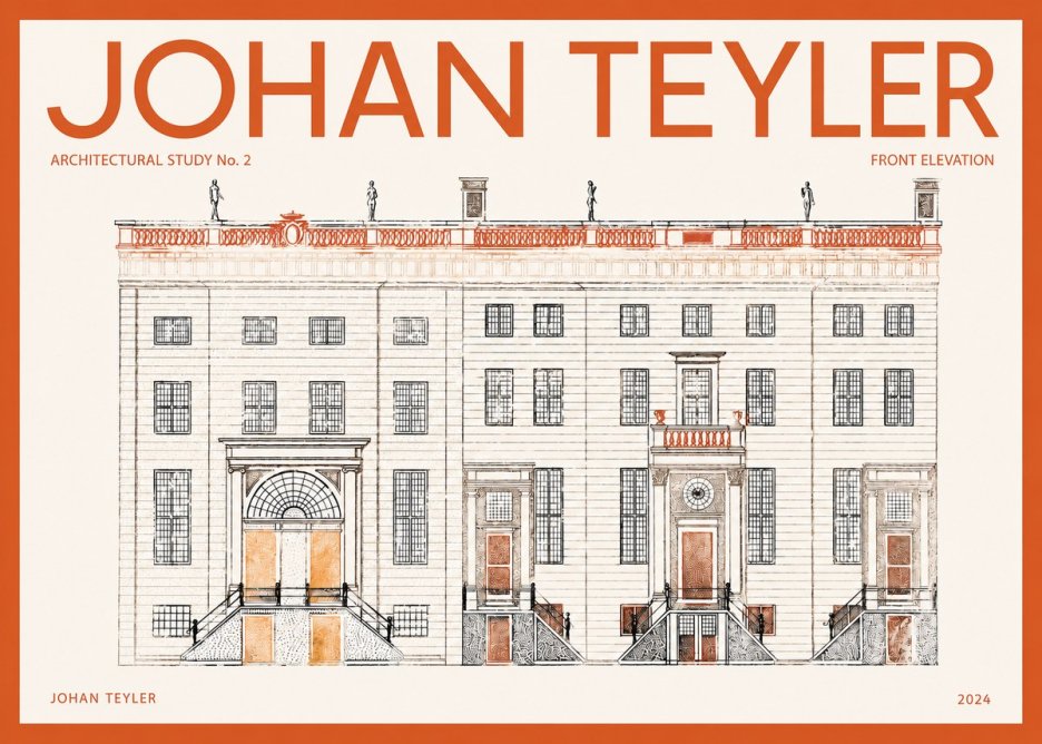 Johan Teyler Architectural Study VI No3 - Juliste