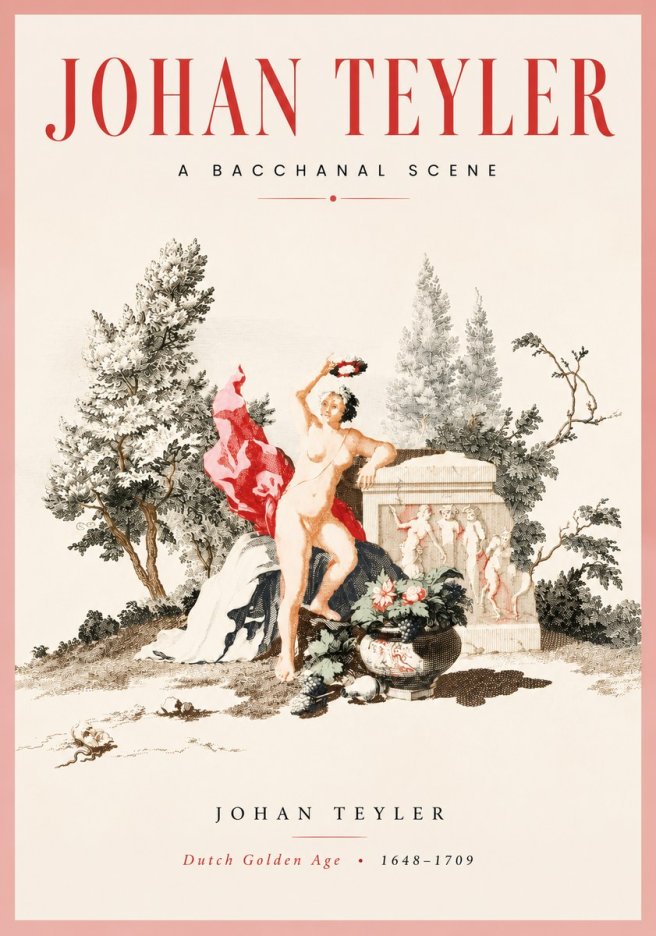 Johan Teyler A Bacchanal Scene No3 - Juliste