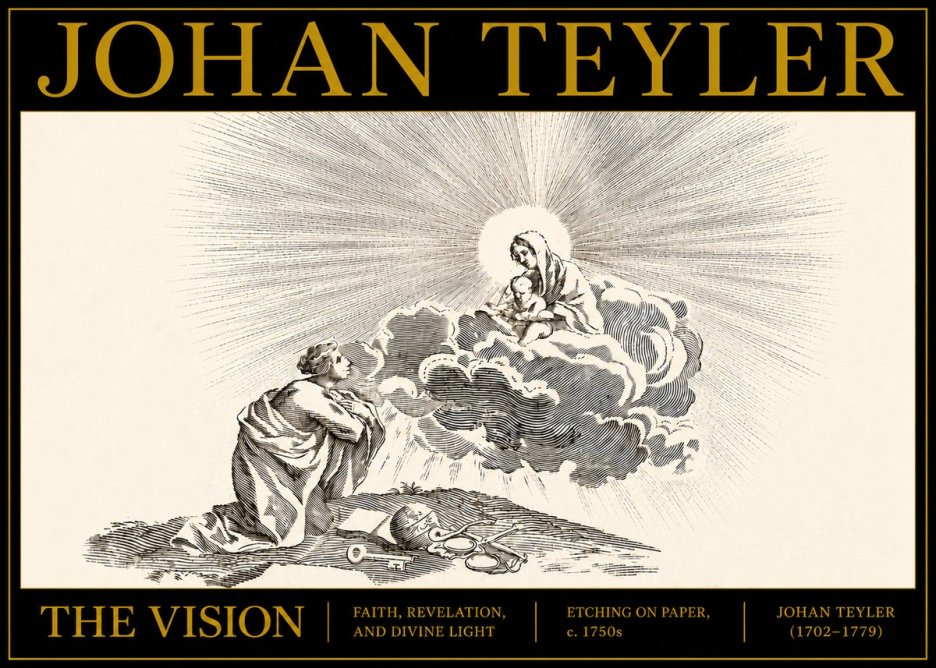 Johan Teyler The Vision No3 - Juliste