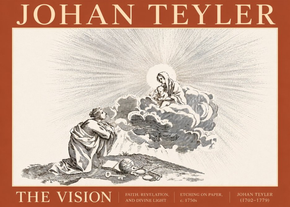 Johan Teyler The Vision No4 - Juliste
