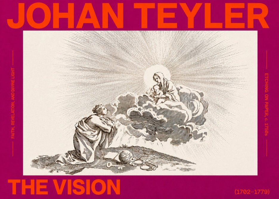 Johan Teyler The Vision No5 - Juliste