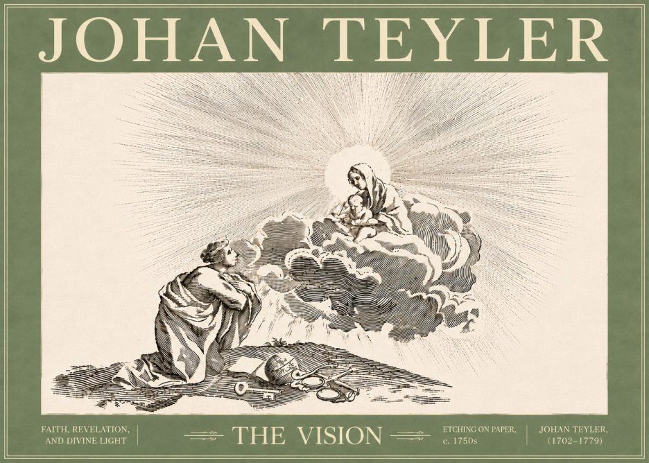 Johan Teyler The Vision No6 - Juliste