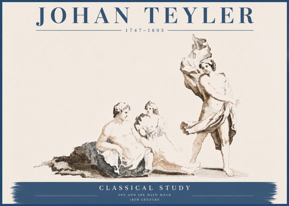 Johan Teyler Classical Study I No4 - Juliste