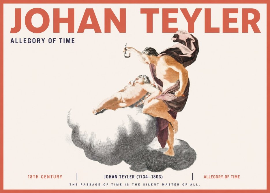 Johan Teyler Allegory of Time No2 - Juliste