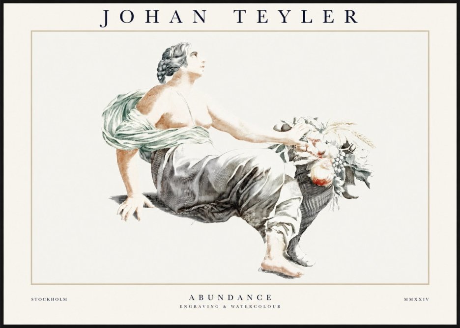 Johan Teyler Abundance No1 - Juliste