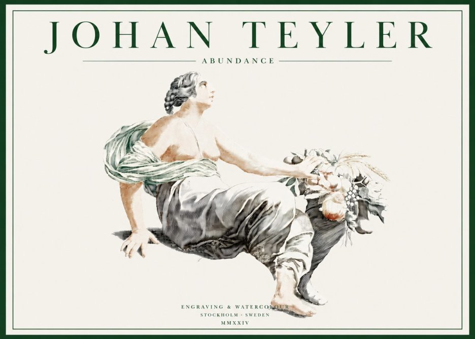 Johan Teyler Abundance No3 - Juliste