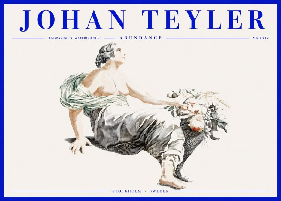 Johan Teyler Abundance No4 - Juliste