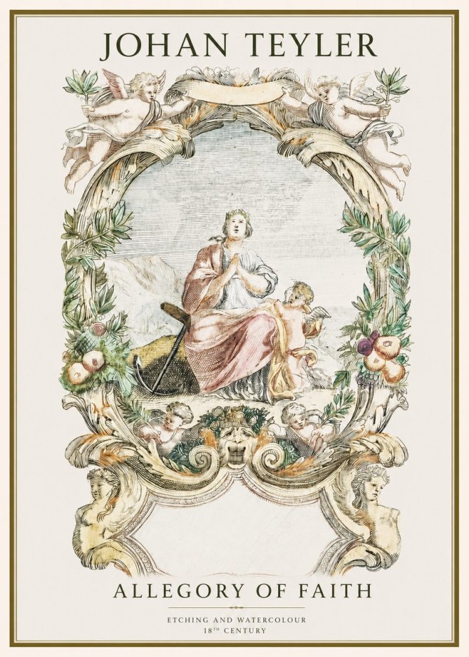 Johan Teyler Allegory of Faith No1 - Juliste