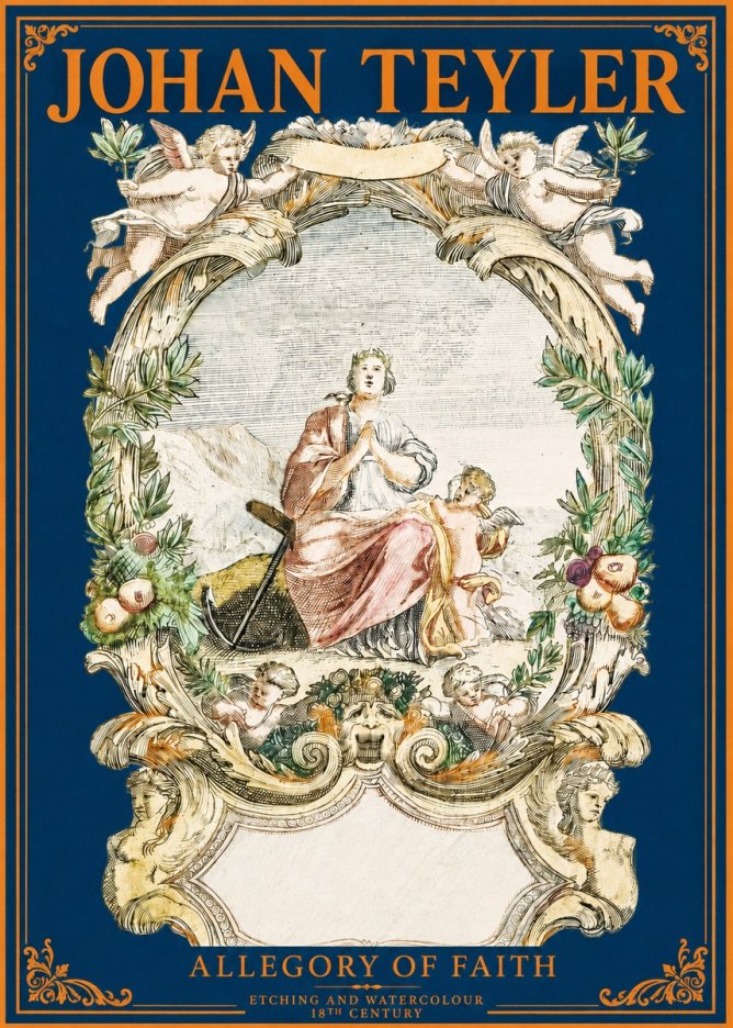 Johan Teyler Allegory of Faith No2 - Juliste