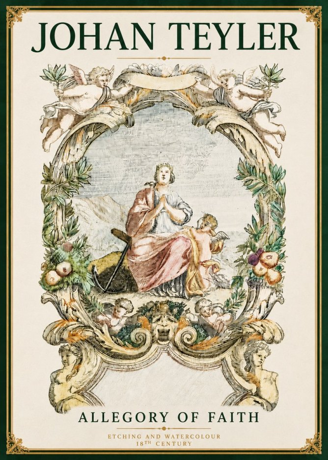 Johan Teyler Allegory of Faith No4 - Juliste