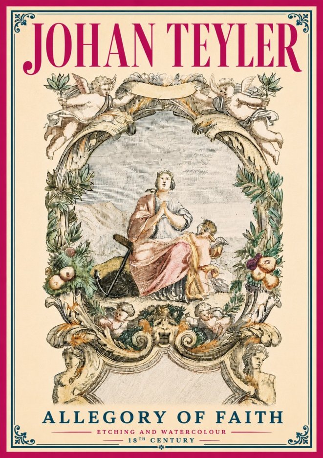 Johan Teyler Allegory of Faith No5 - Juliste