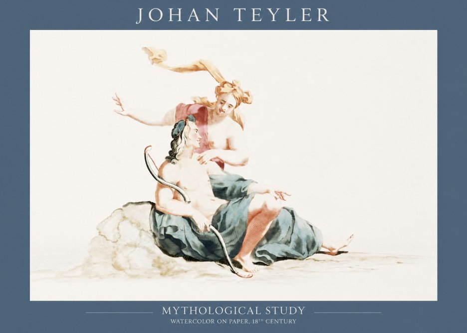Johan Teyler Mythological Study No1 - Juliste