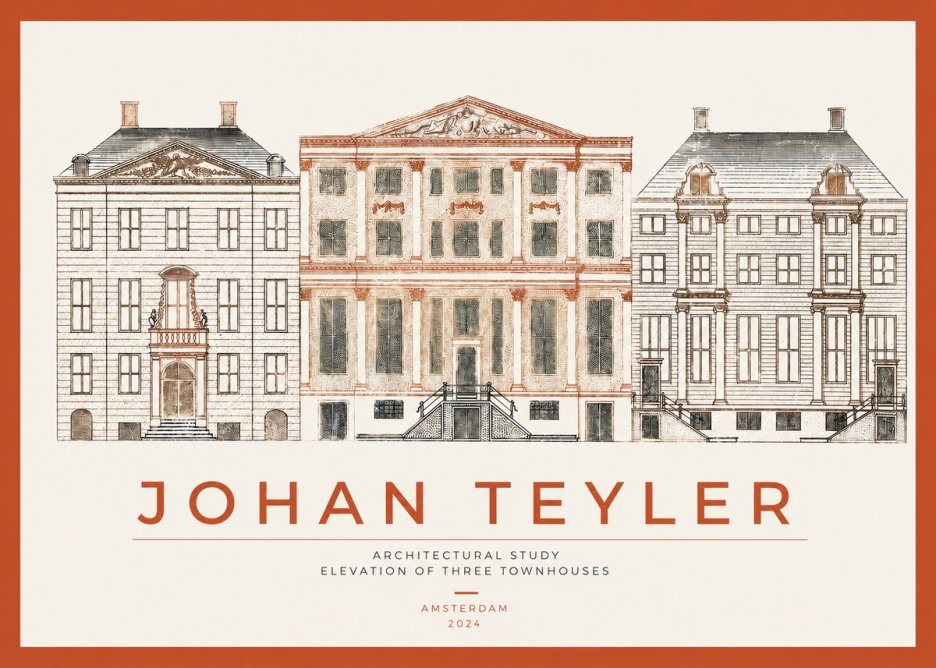 Johan Teyler Architectural Study IX No3 - Juliste
