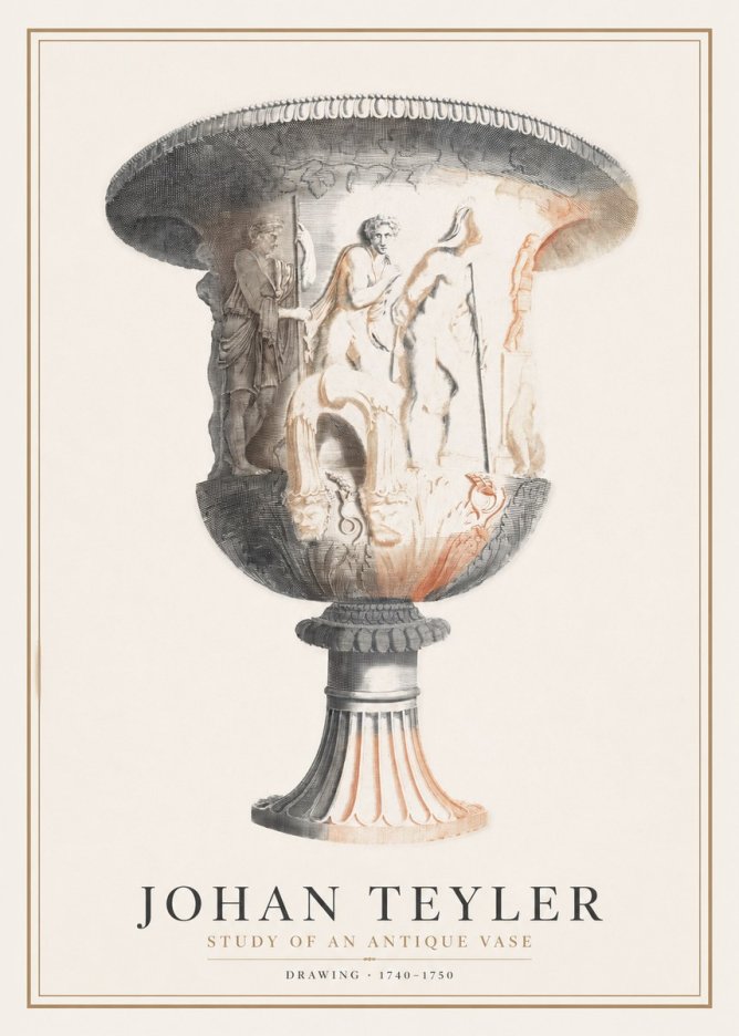 Johan Teyler Classical Urn No2 - Juliste