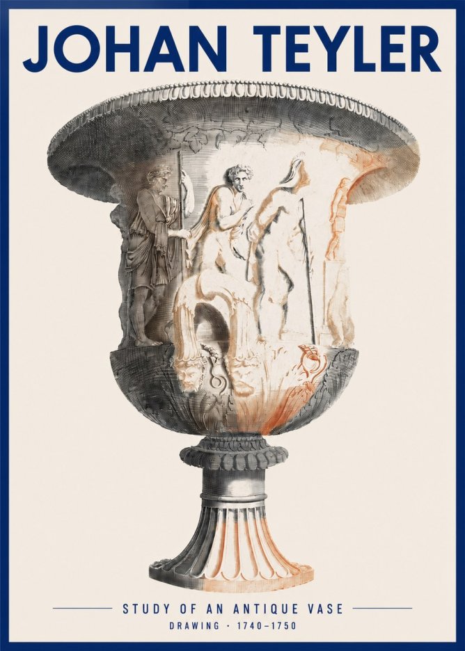 Johan Teyler Classical Urn No3 - Juliste