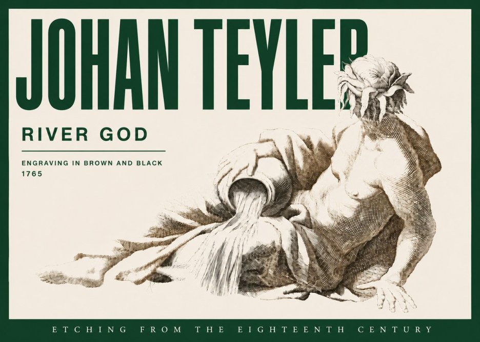 Johan Teyler River God No5 - Juliste
