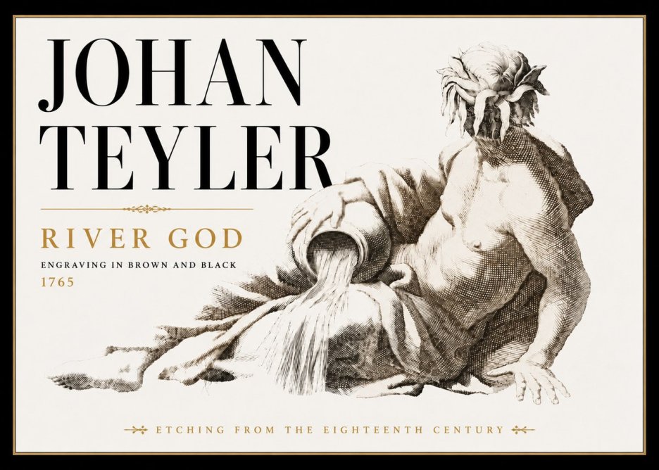 Johan Teyler River God No6 - Juliste