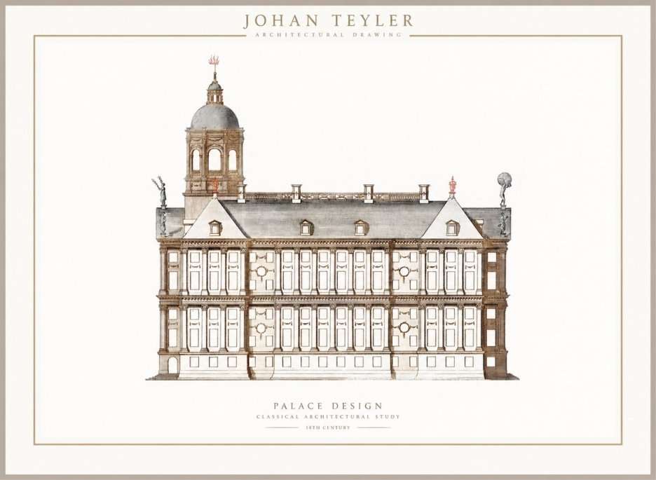 Johan Teyler Palace Design No1 - Juliste