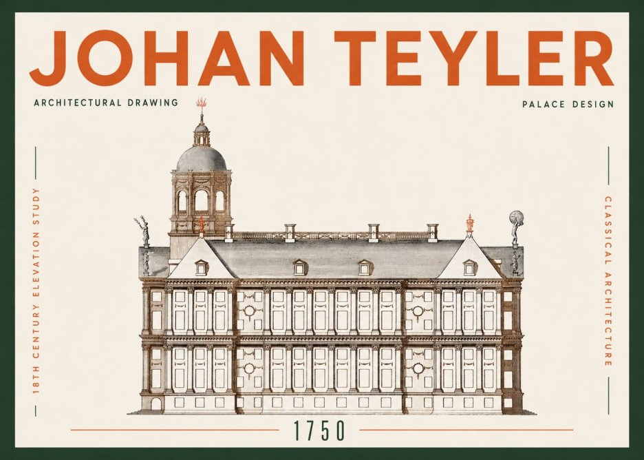 Johan Teyler Palace Design No5 - Juliste