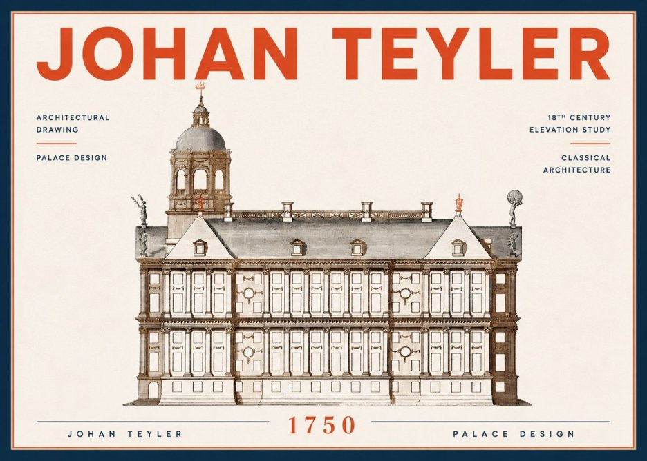 Johan Teyler Palace Design No6 - Juliste