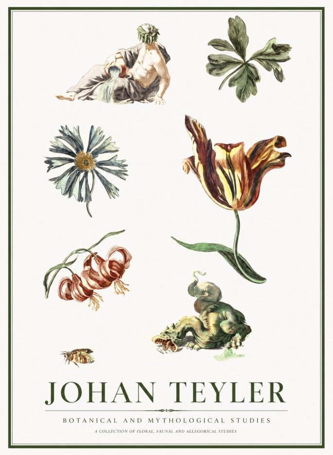 Johan Teyler Botanical and Mythological Studies No1 - Juliste
