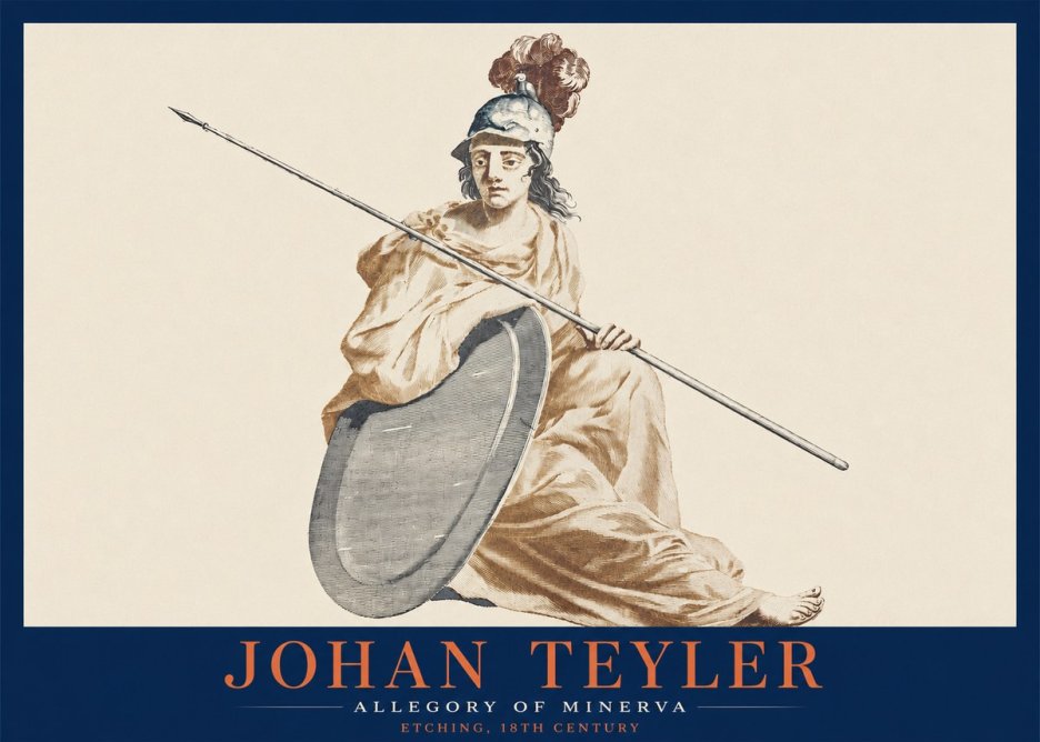 Johan Teyler Allegory of Minerva No2 - Juliste