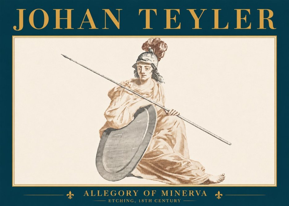Johan Teyler Allegory of Minerva No6 - Juliste