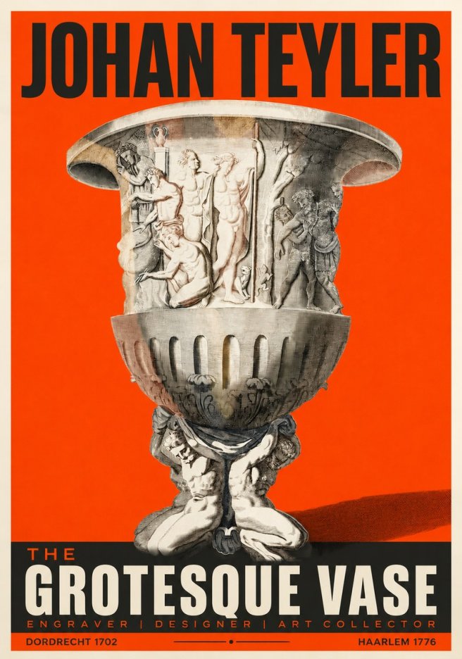 Johan Teyler The Grotesque Vase No2 - Juliste