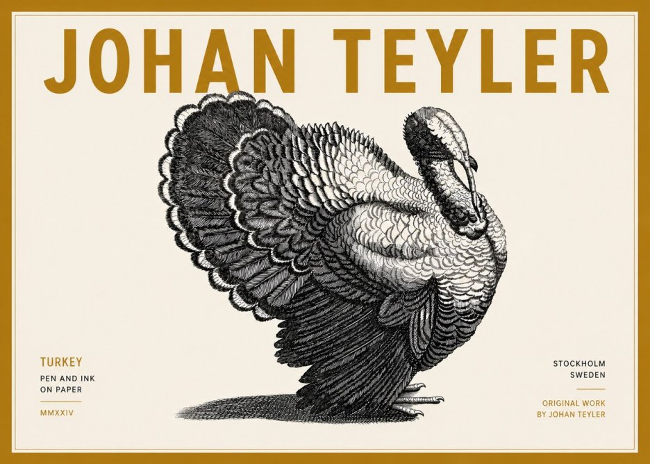 Johan Teyler Turkey No6 - Juliste